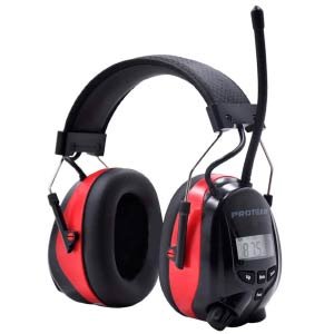 Las mejores Herramientas y maquinaria para tu casa o campo 15 Orejeras de seguridad eléctricas recargables con Bluetooth